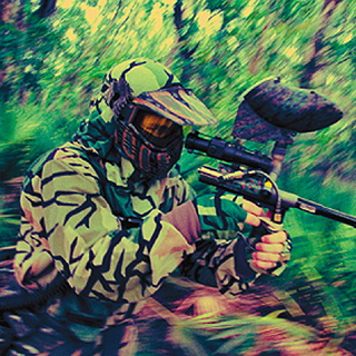 Unbranded Paintballing for 4 (Half Day)