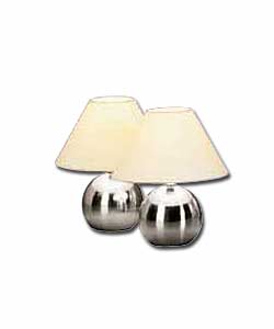 Pair of Bedside Touch Lamps
