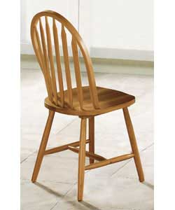 Antique pine solid wood.Size of chairs (W)46, (D)49, (H)94cm.Packed flat for home assembly