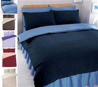 Pair of duvet sets (single size with 1 pillowcase, double and king size with 2 pillowcases)