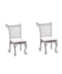 Pair of Sienna Dining Chairs.