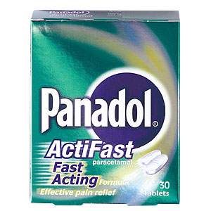 Panadol ActiFast have a unique formulation which g