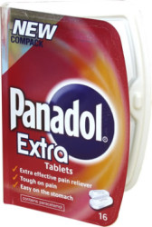 White film-coated tablet containing Paracetamol 50