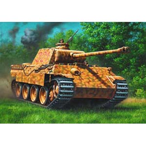 Unbranded Panzer V Panther Ausf. D and A plastic kit 1:72