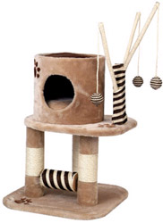 Paris Scratcher & Climber (Brown/Beige)