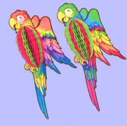 Sold singly. Beautiful parrot cut-out guaranteed t