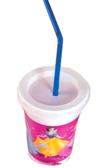 Unbranded Partyware: 12 Princess Magic Milkshake Cups