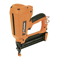 Paslode F18 Fine Finish Nailer, ergonomically designed and lightweight, with narrow nosepiece for