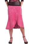 Get the wild look right! Softly coloured skirt in