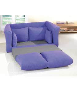 Paula Lilac Foam Filled Sofabed