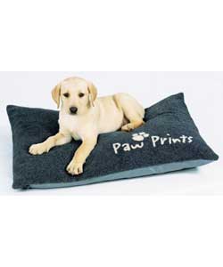 Paw Prints; Anti-Bacterial Small Dog Bed