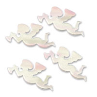 pearlised cherub confetti