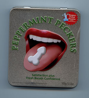 Satisfaction plus fresh breath confidence - Peppermint Peckers will sweeten your breath at any time!