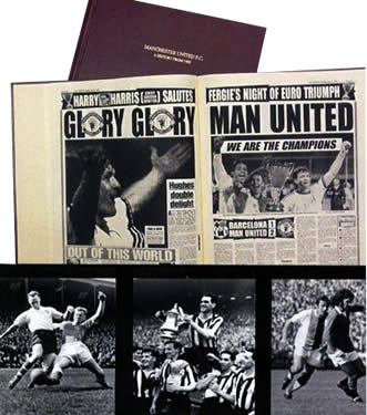 Personalised Football Team History Book