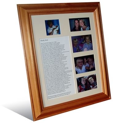 Give the ultimate personalised gift, all your favourite memories captured forever in a charming,