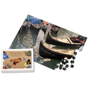 Unbranded Pesonalised River and Gondola Jigsaw Puzzle