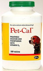 Unbranded Pet Cal Tablets:60