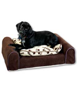 Pet Lounger with Cushion