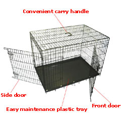 The Petplanet Budget Cage is a superb buy! This 2 door cage is easy to set-up and to fold-down. Ther