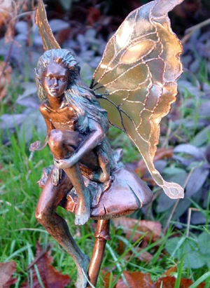 Phaedria Enchanted Garden Fairy Statue Ornament