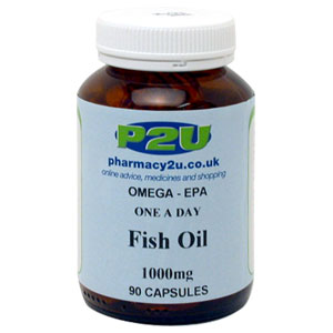 Pharmacy2U Fish Oil One A Day Capsules cl - Size: 90 cl