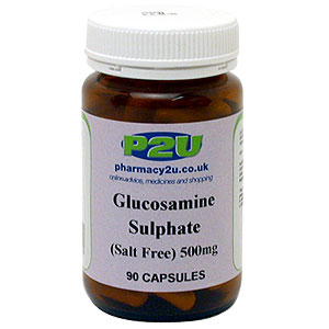 Pharmacy2U Glucosamine Sulphate 500mg Capsules - Size: 90