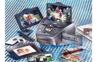 This new photo scanner enables you to preserve precious old photographs, 3 5mm slides and negatives in digital files, without even switching on your computer. This standalone picture scanner works with prints up to 5 x 7, its high-resolution scanner 