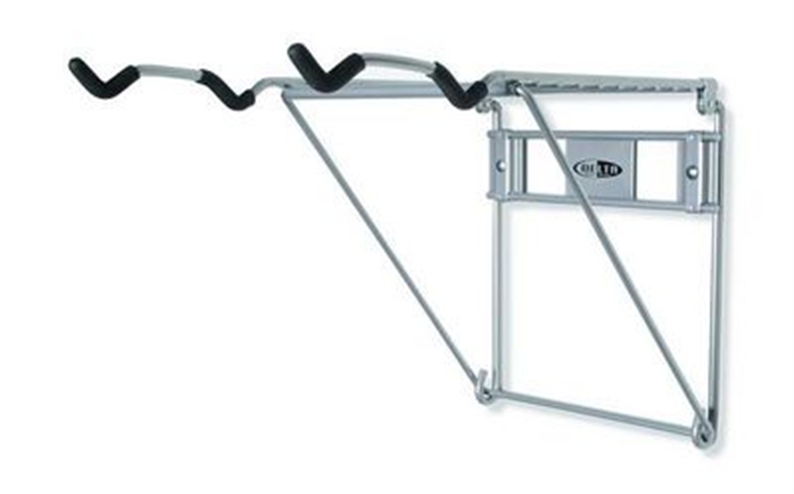 Convenient storage for two bikes plus your cycling apparel. Sturdy welded construction Folds flat