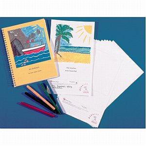 Best Seller Your child in print - This pack includes 12 pages for your child to write their own