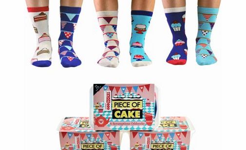 Unbranded Piece of Cake Odd Socks 5190