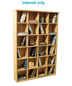Unbranded Pigeon Hole Beech Media Unit