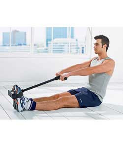 Aerobic conditioning as well as strength training.Strengthens back, tightens abs, and firms