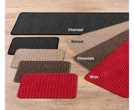 These multi-purpose mats are easy care, stain, water and slip resistant. In a loop pile polypropylene these hard wearing mats are suitable for anywhere in the home. Each size includes a FREE 57 x 40 cm (23 x 16 ins) mat. Rug Features: Hard wearing Su
