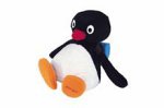 Pingu and Back Pack Soft Toy- Golden Bear