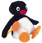 Pingu and Lollipop Soft Toy- Golden Bear