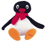 Pingu and Scarf Soft Toy- Golden Bear