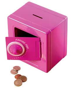 Save save save then spend spend spend! Safe money box with combination lock and 5 inch Saving for...