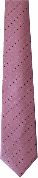 Pink Dark Dots Tie
