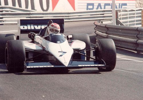 Piquet Brabham 1985 Monaco Car Photo 2 (17cm x 12cm)