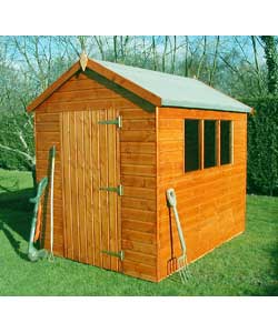 Unbranded Pivotal Apex Supreme Shed 10 x 6ft