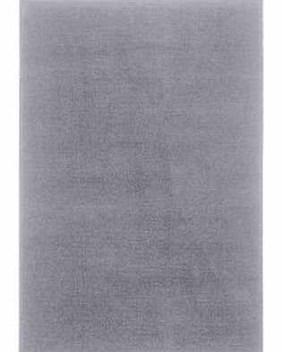 Unbranded Plain Dye Rug - Grey