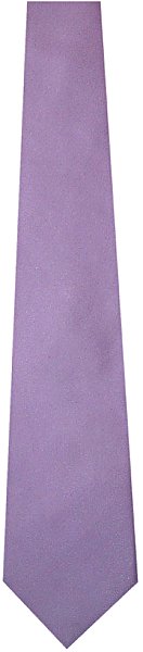 Plain Lilac H/Rib Silk Tie