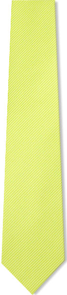 Unbranded Plain Lime Green D/Stripe Tie