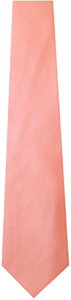Plain Pink H/Rib Silk Tie