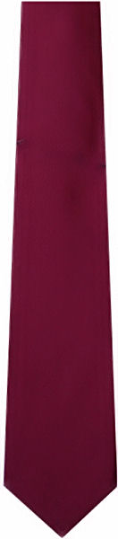 Unbranded Plain Red Extra Long Tie