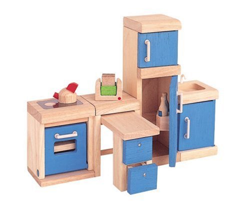 Plan Toys: Kitchen - Neo (Wooden Dollhouse Furniture)- Plan Toys