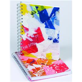 Unbranded Plastic Bag Wire Bound Note Books  A5