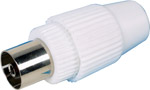 Unbranded Plastic Coax Line Socket ( Coax Line Skt Plas )