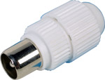 Unbranded Plastic Coax  Plug ( Co-Ax Plug Plas )