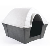Moulded Plastic Dogs Kennel, For Larger Dog Breeds - Suitable For Both Indoors And OutdoorsLarge 96x